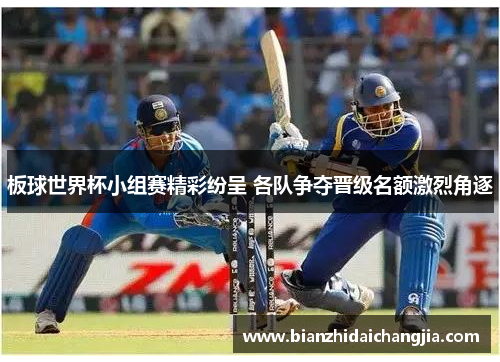 板球世界杯小组赛精彩纷呈 各队争夺晋级名额激烈角逐